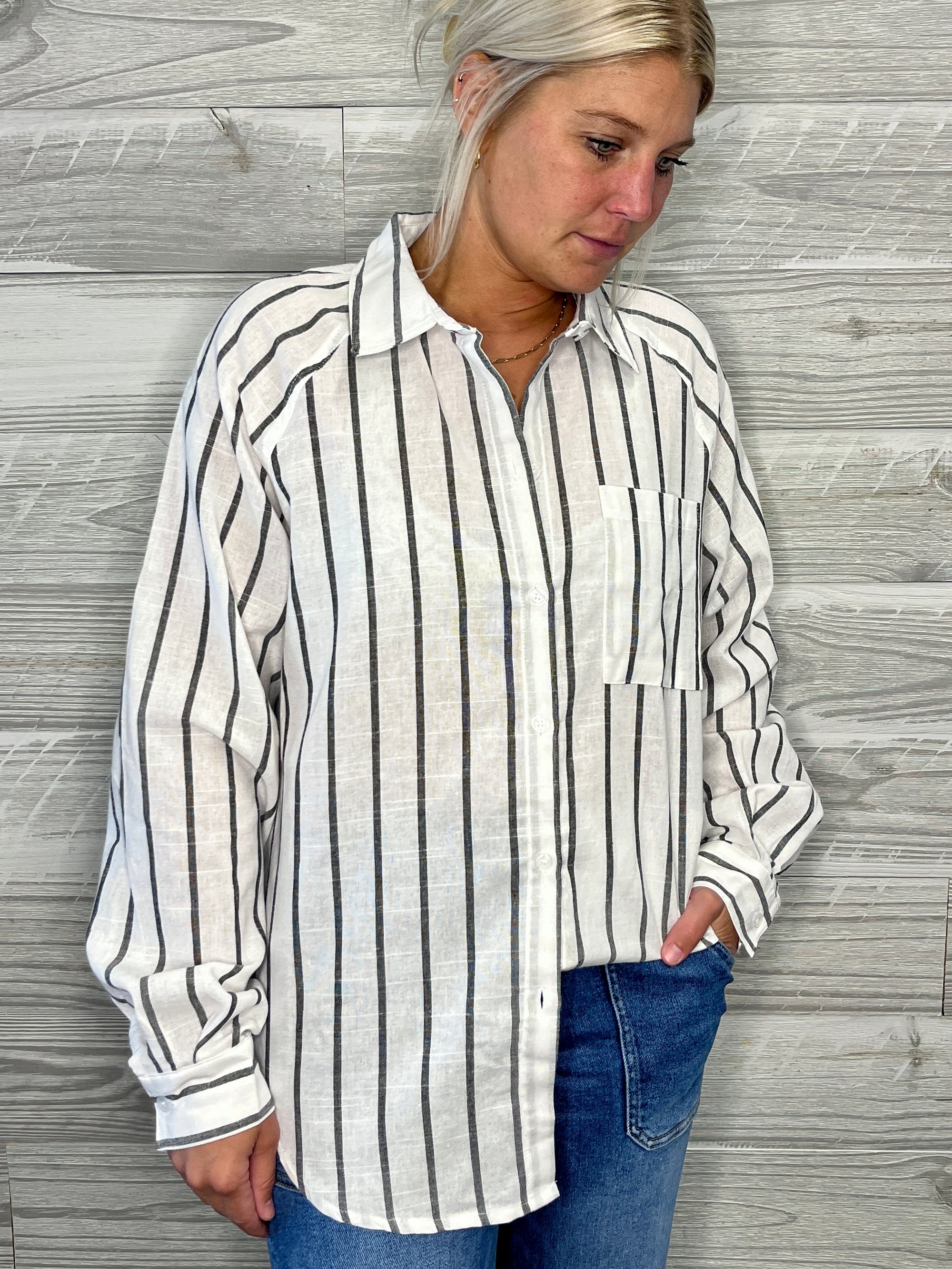 Lydia Stripe Top