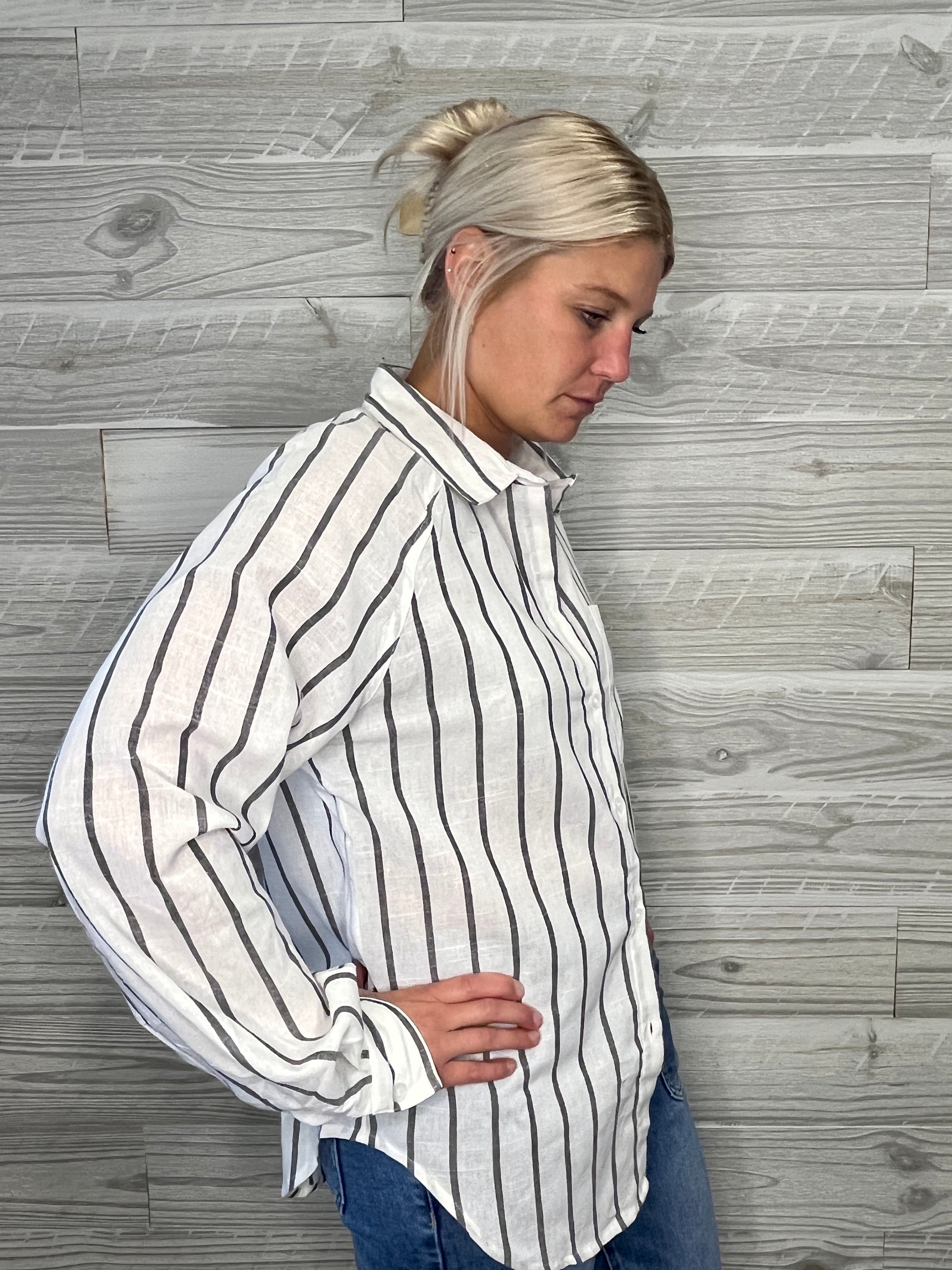 Lydia Stripe Top