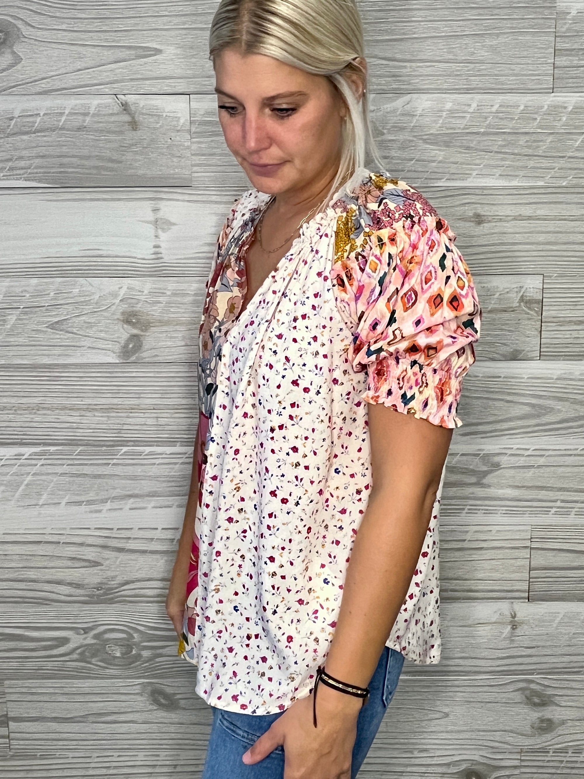 RoxAnn Floral Top