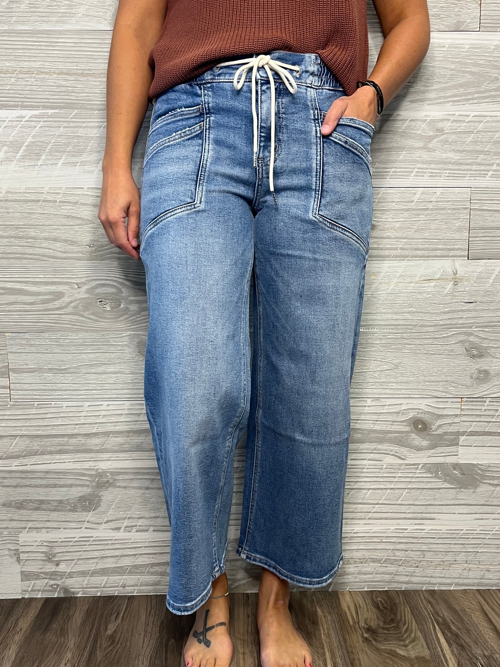 Lovervet Reassure Drawstring Denim