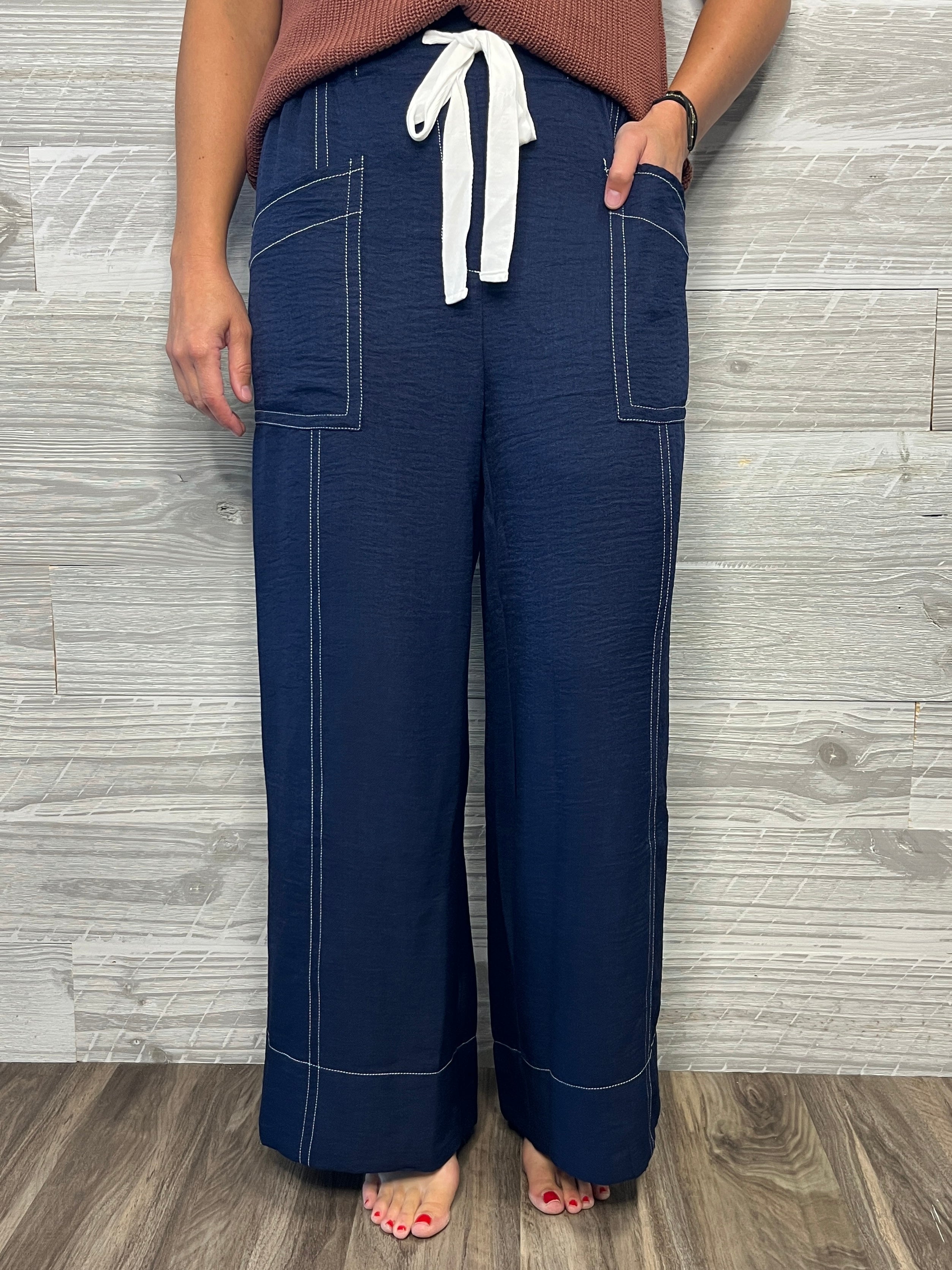 Lennis Navy Pant