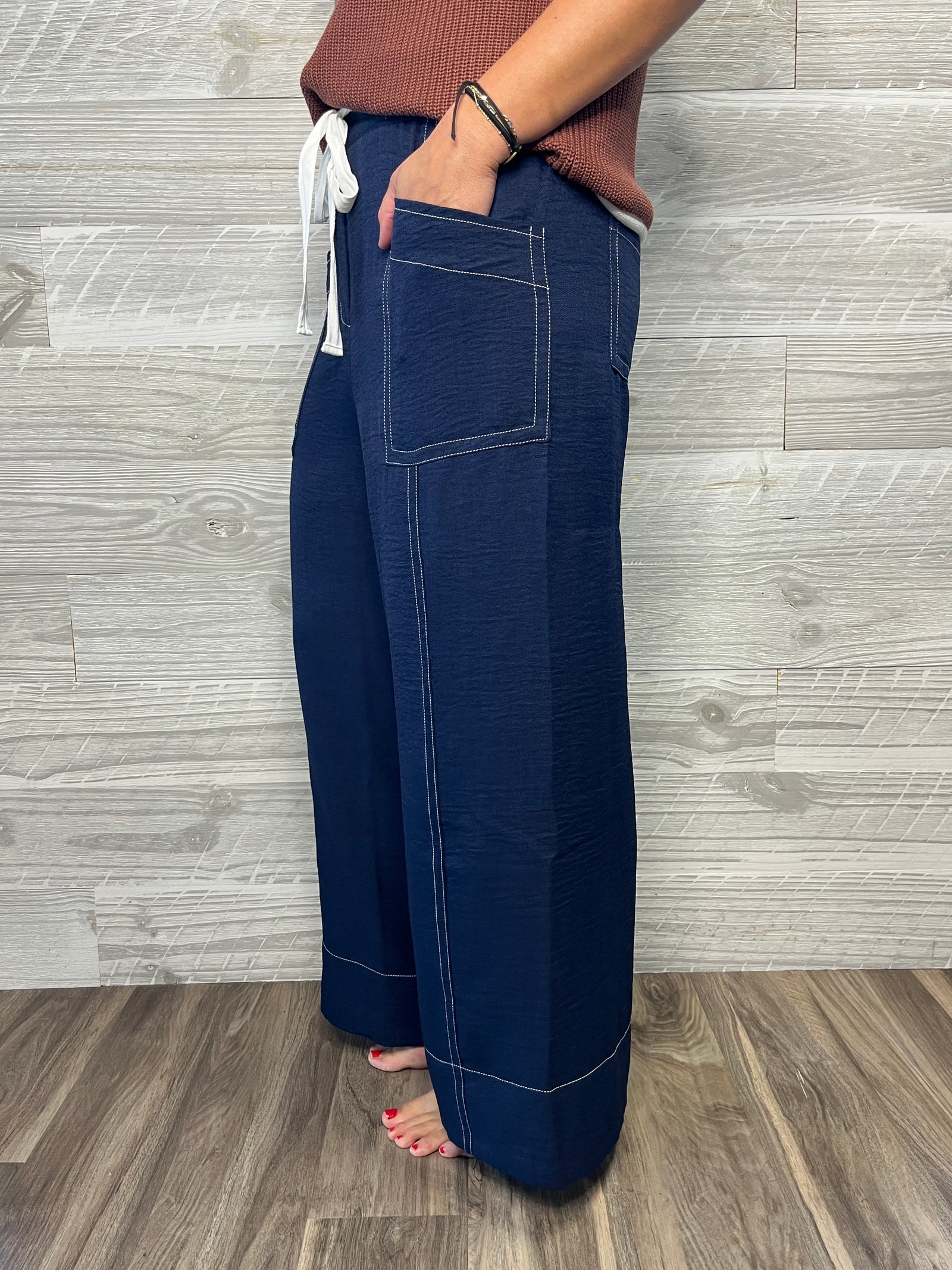 Lennis Navy Pant