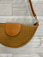 Selena Suede Flap Crossbody