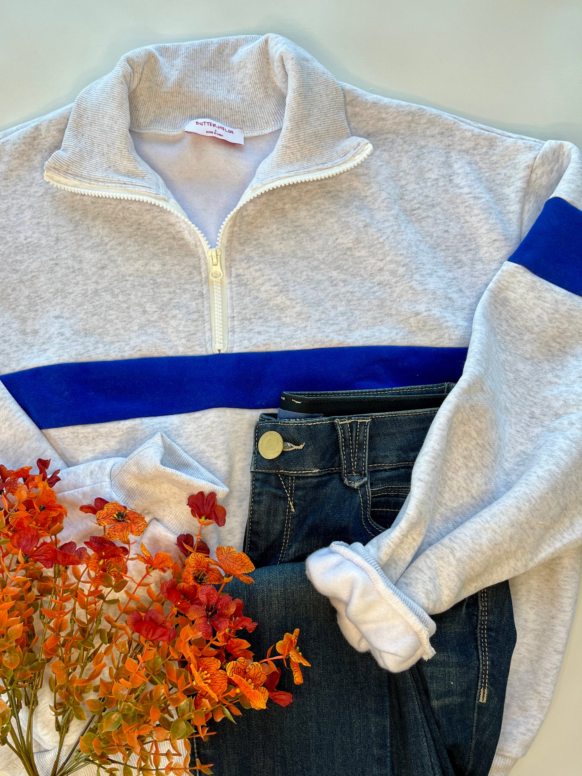Lennis 1/4 Zip Sweatshirt