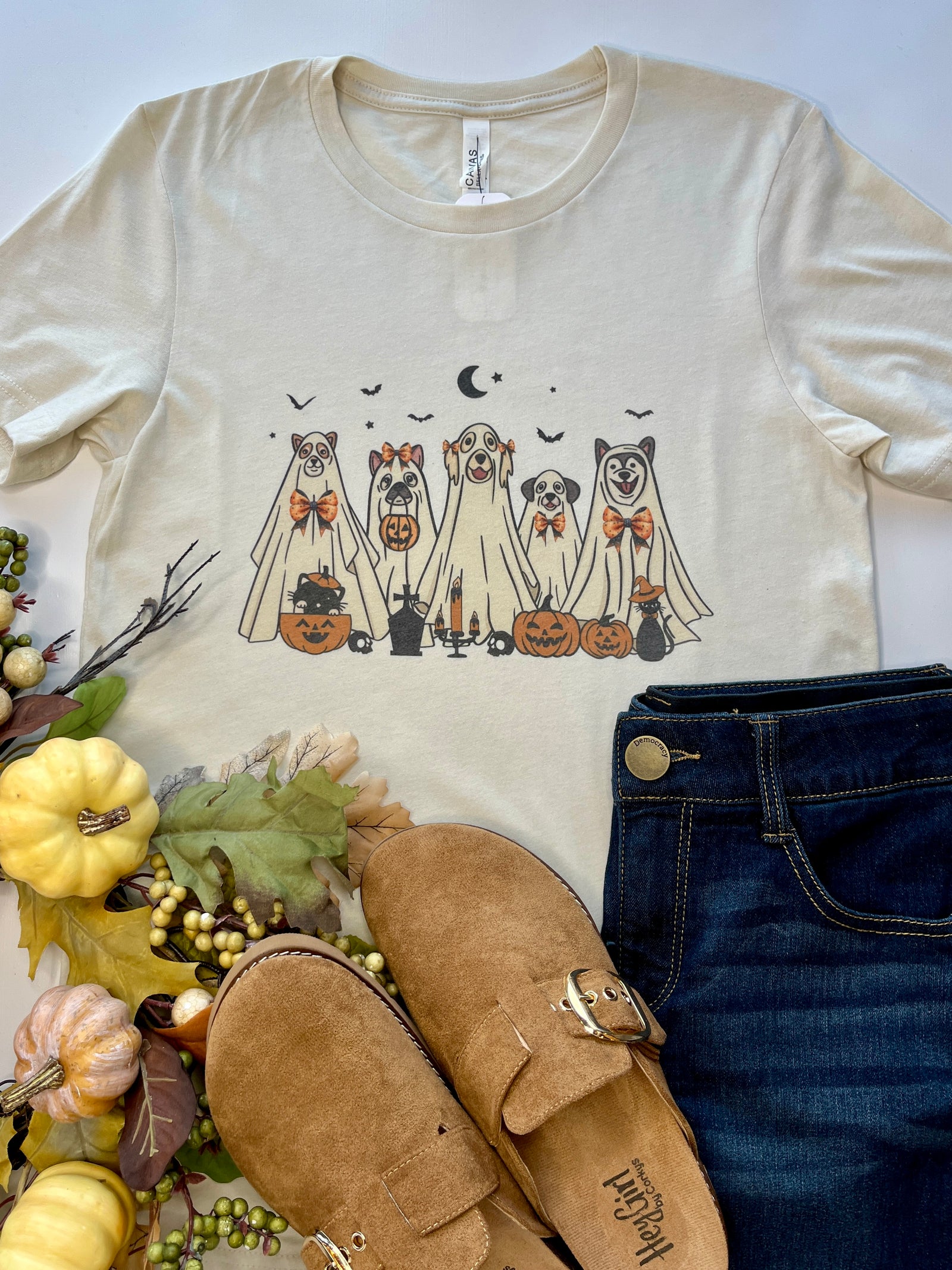 Halloween Dogs Graphic Tee