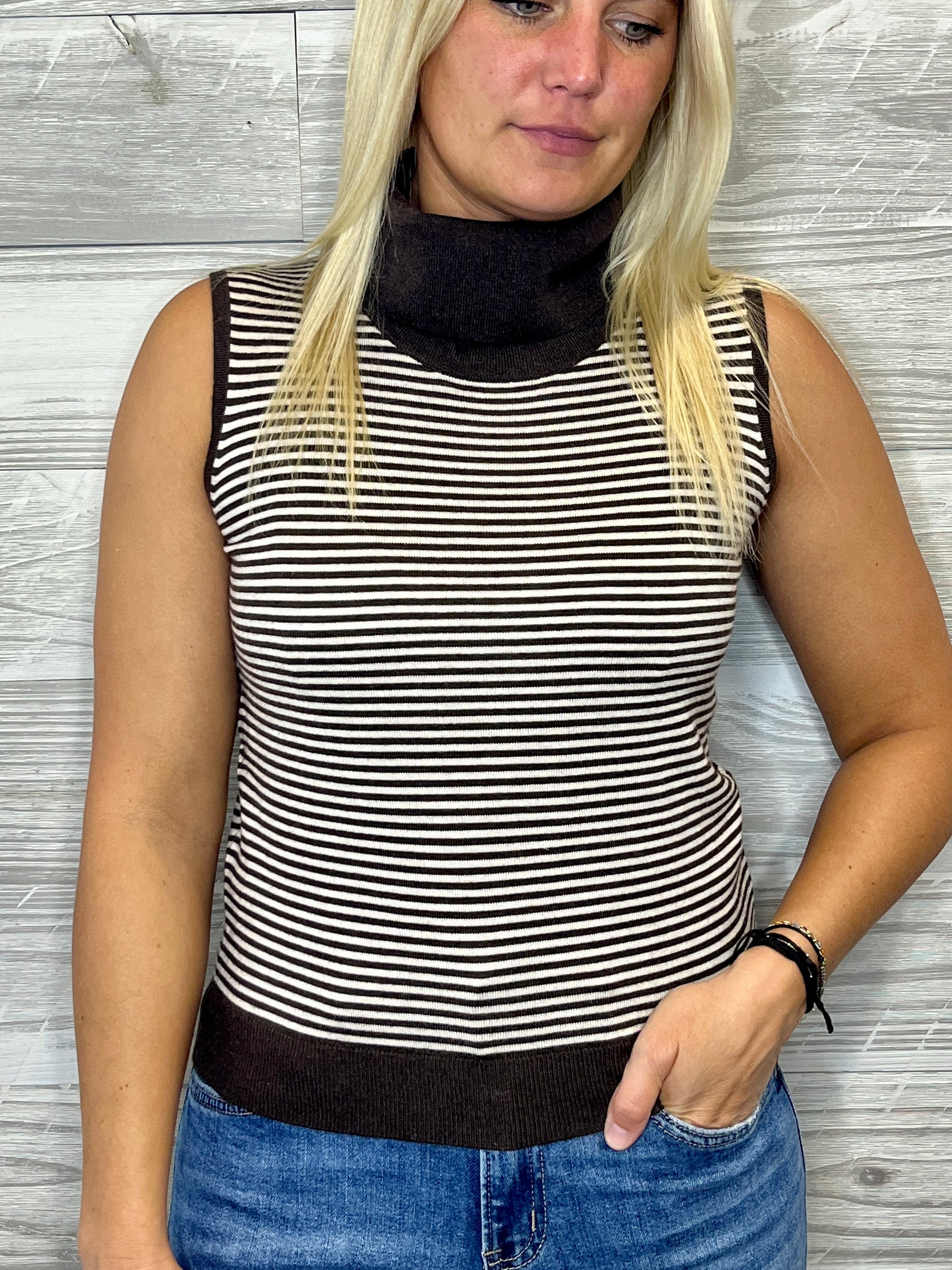 Celine Striped Vest