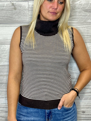 Celine Striped Vest