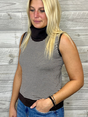 Celine Striped Vest