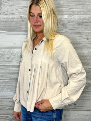 Glenna Cream Top