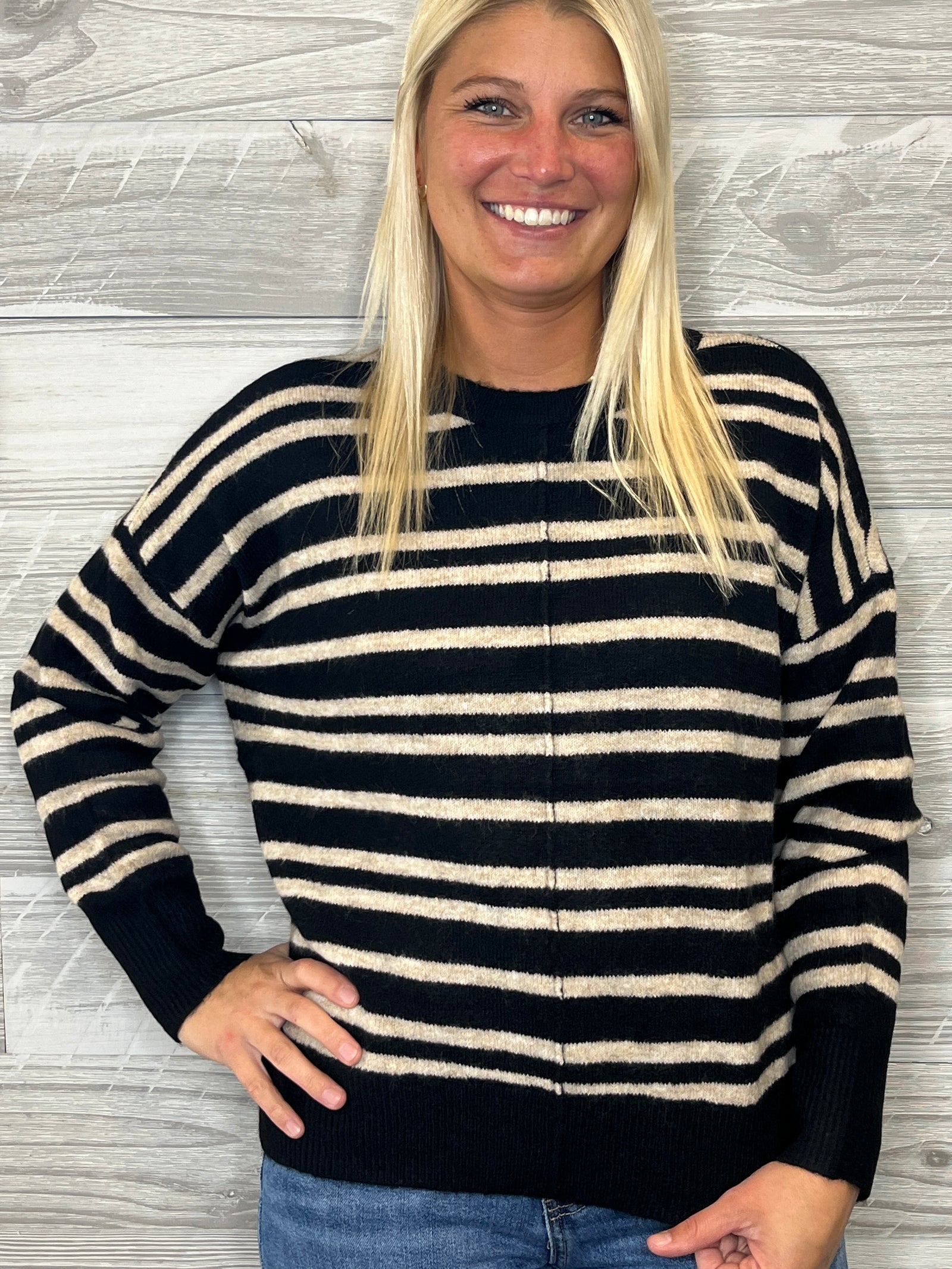 Shawna Stripe Sweater