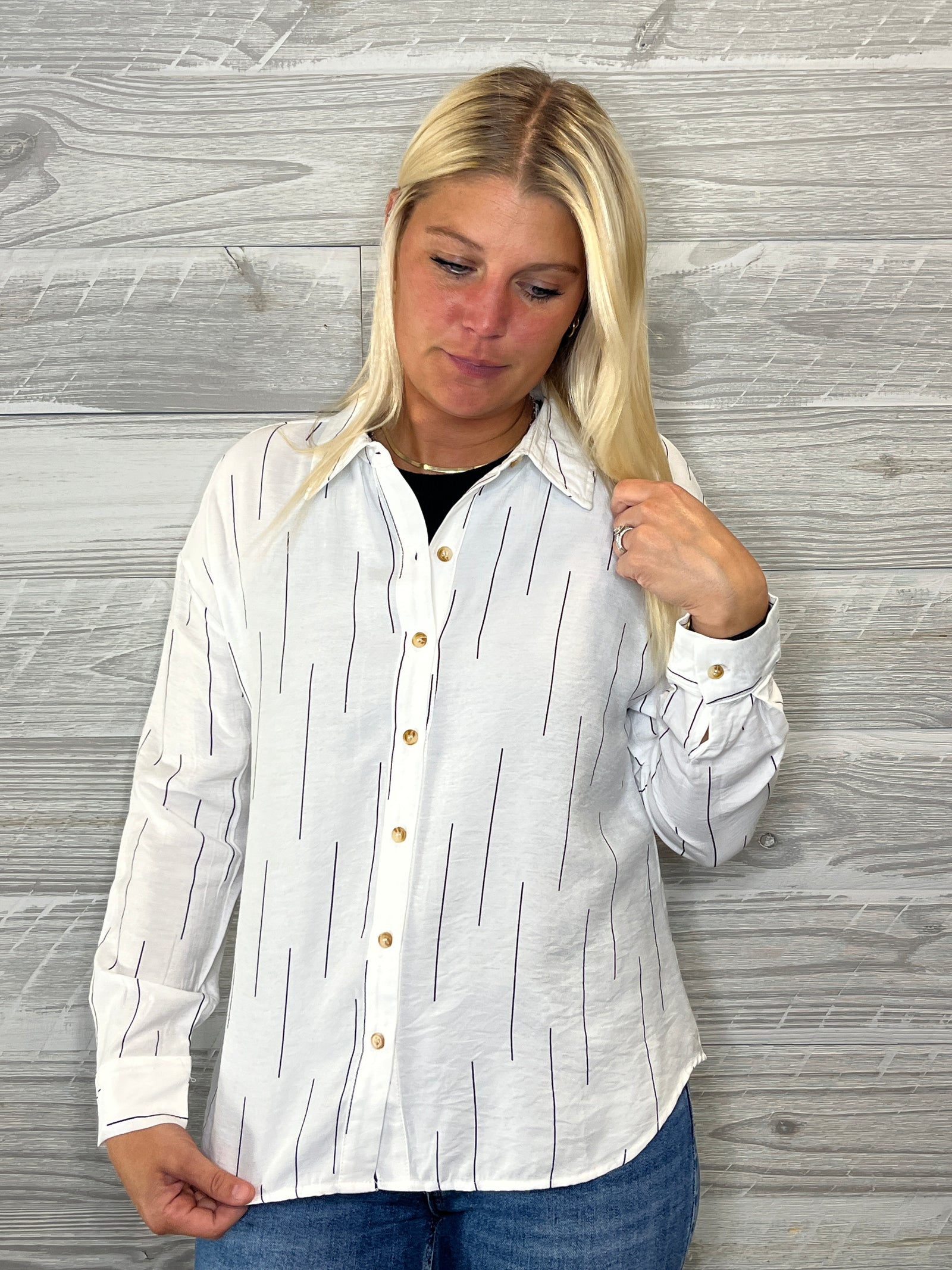 Tilly Button Up Top