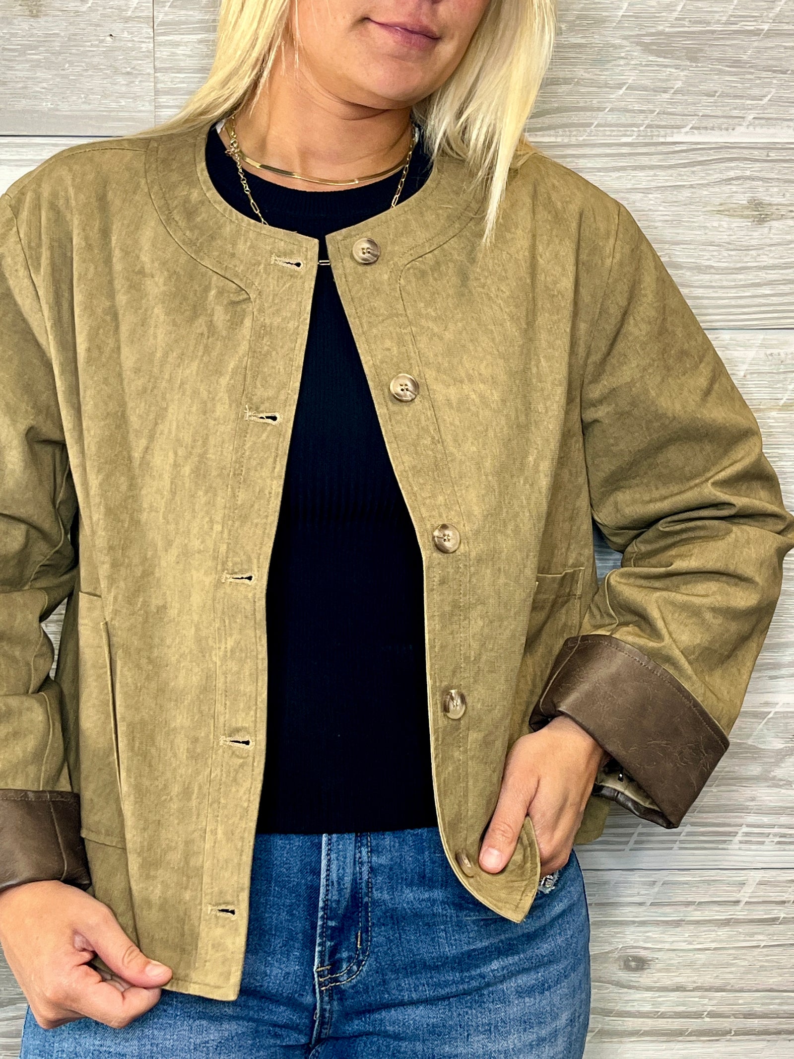 Adeline Button Down Jacket