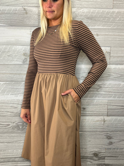 Georgia Mocha Dress