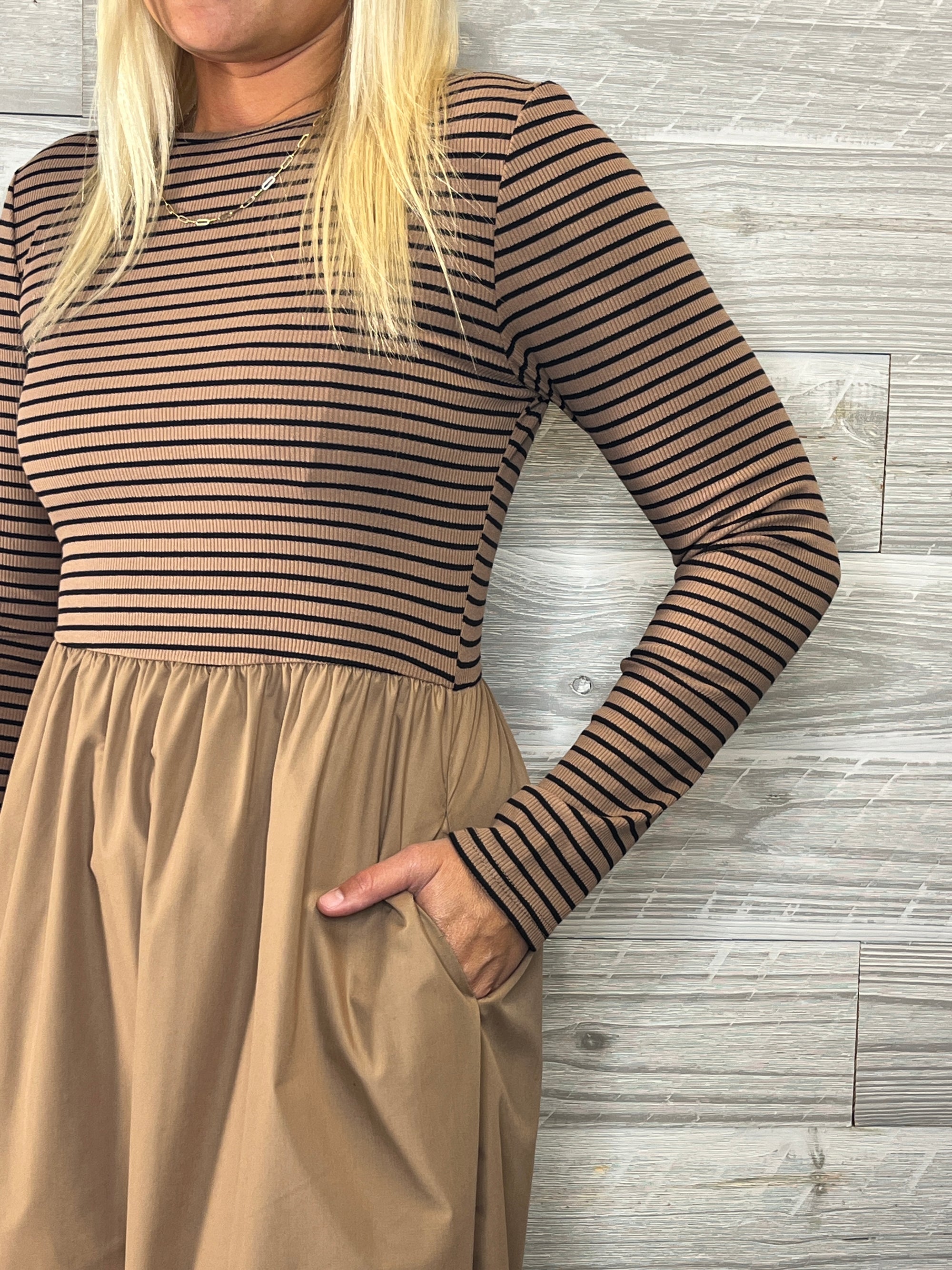 Georgia Mocha Dress
