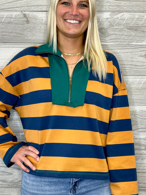 Atlee Stripe Top