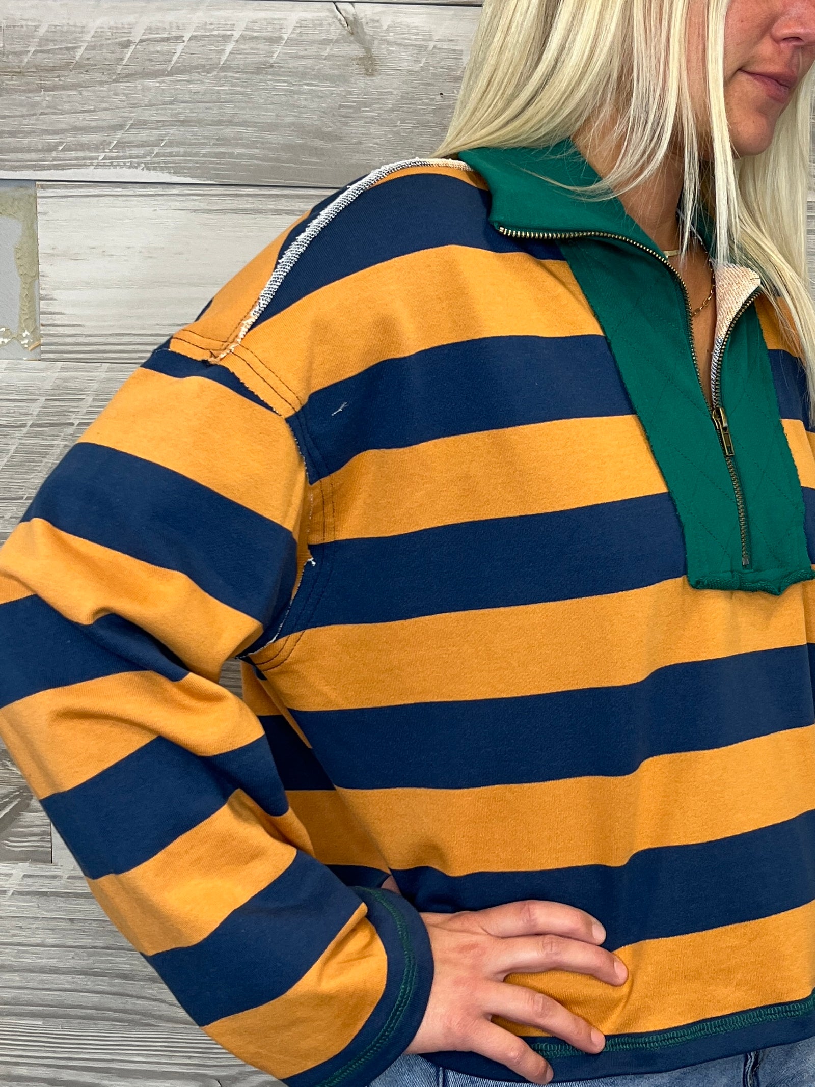 Atlee Stripe Top
