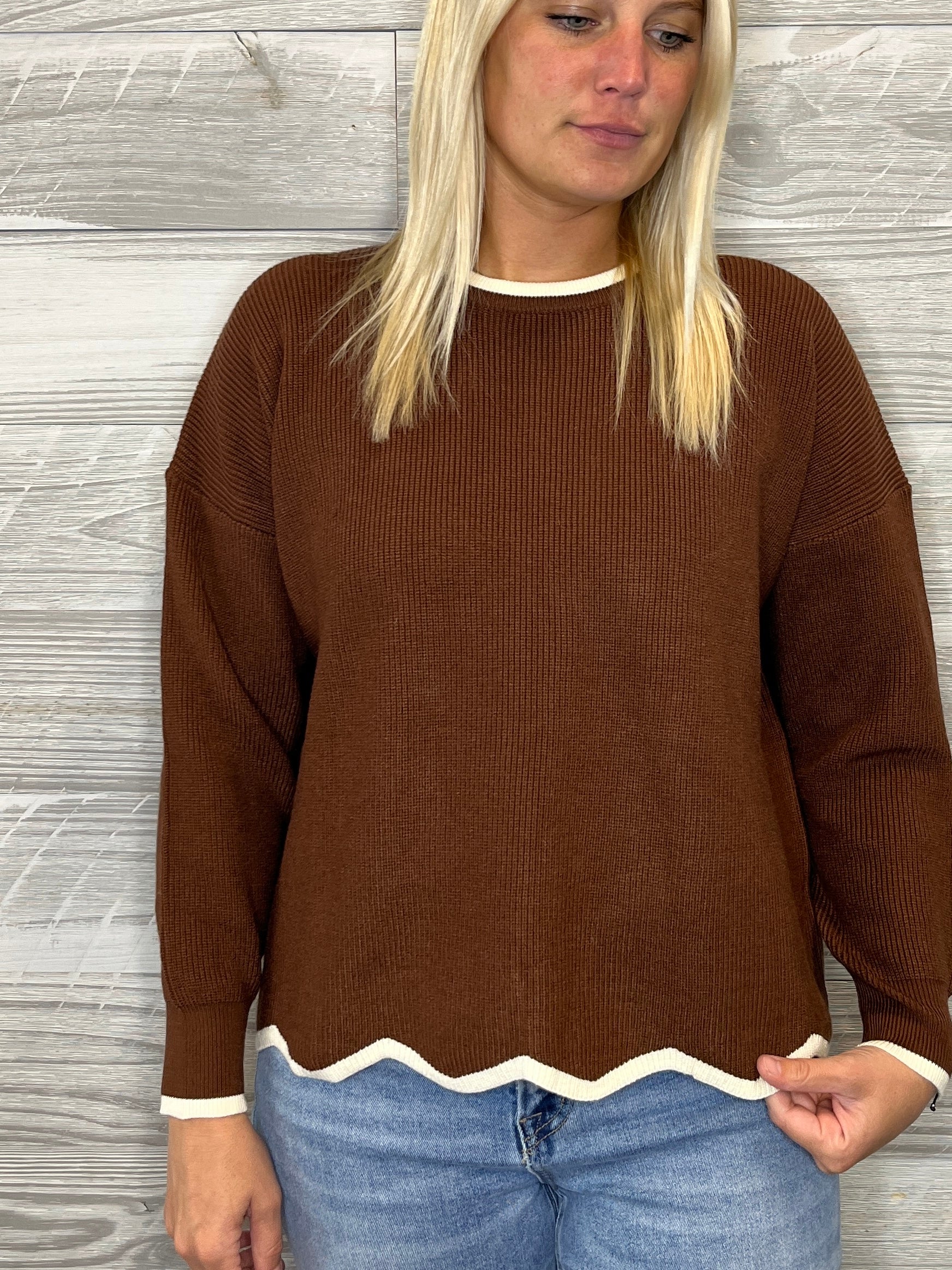 Kaelyn Brown Sweater