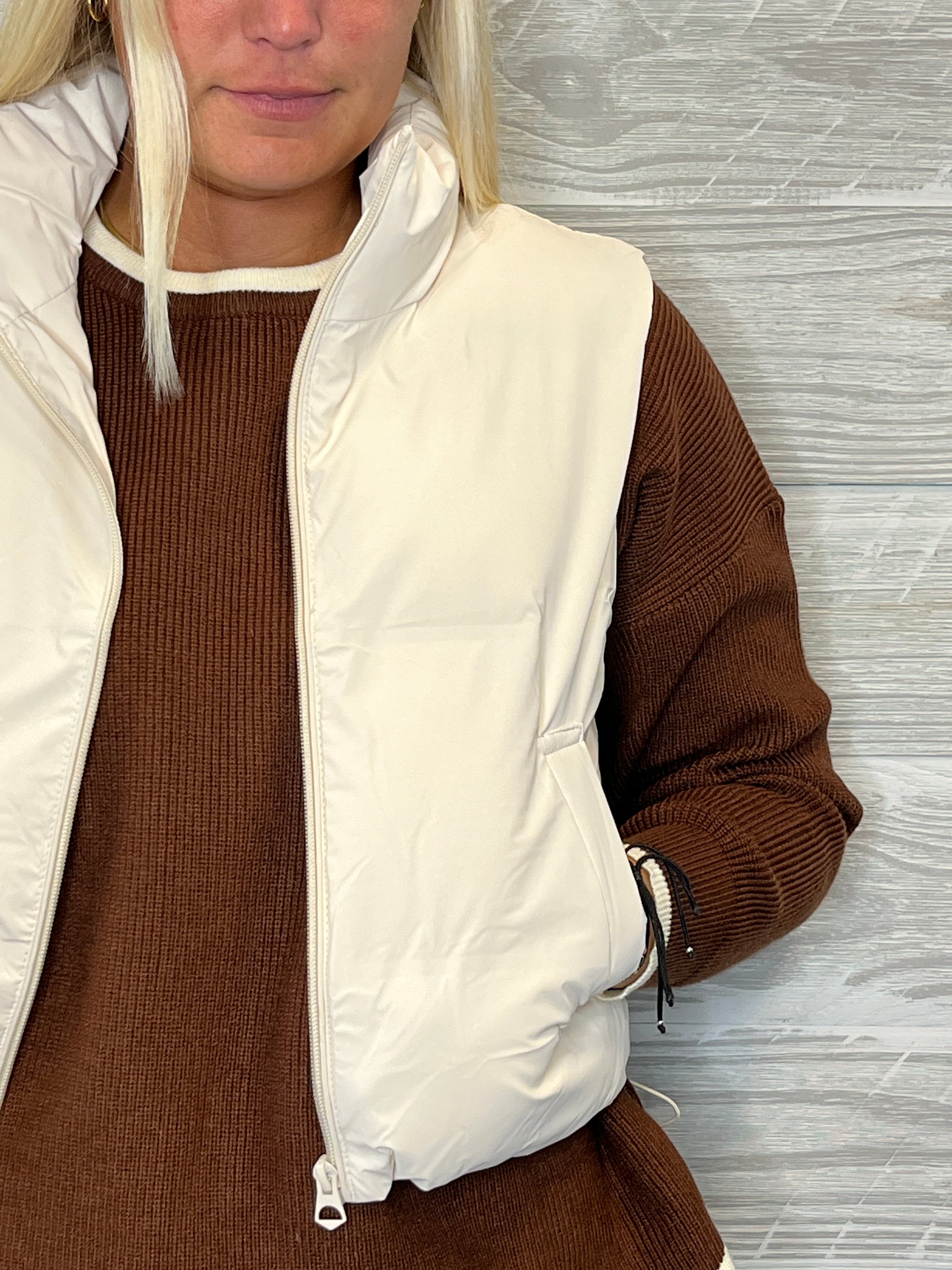Kendra Ivory Vest