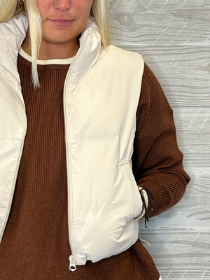 Kendra Ivory Vest