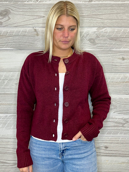Flanigan Button Cardigan