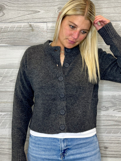 Flanigan Button Cardigan