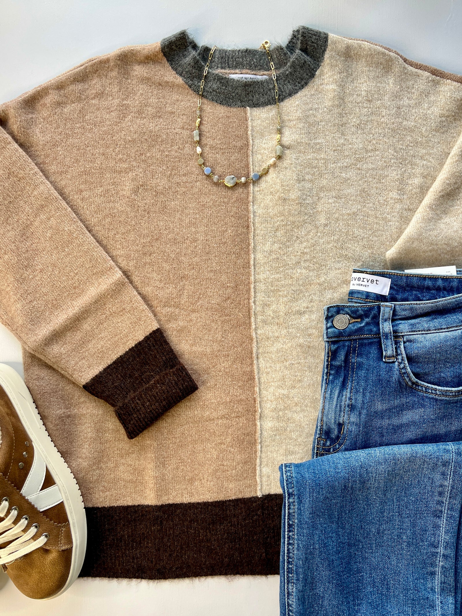 Toby Colorblock Sweater
