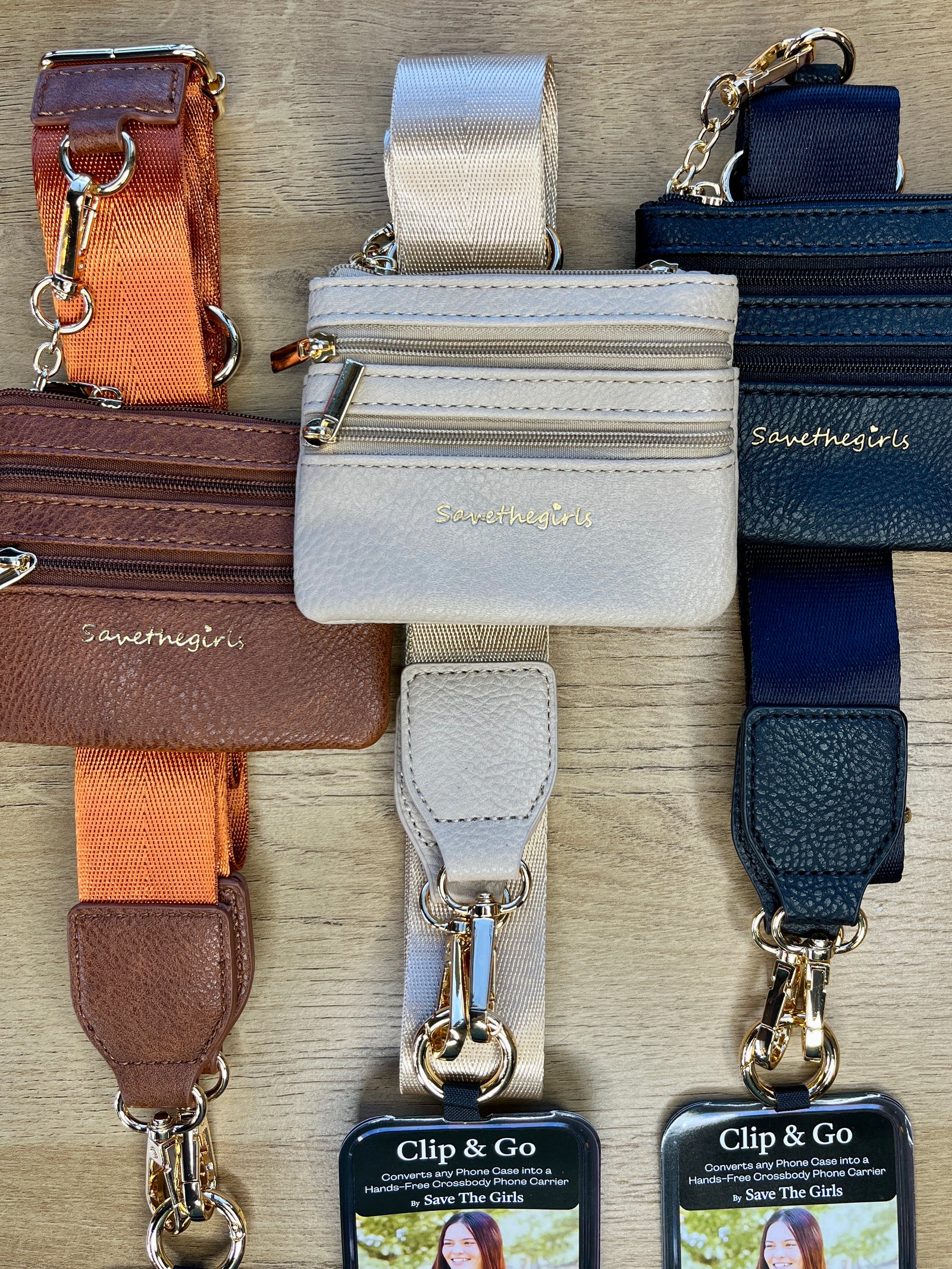Save The Girls Clip & Go Strap