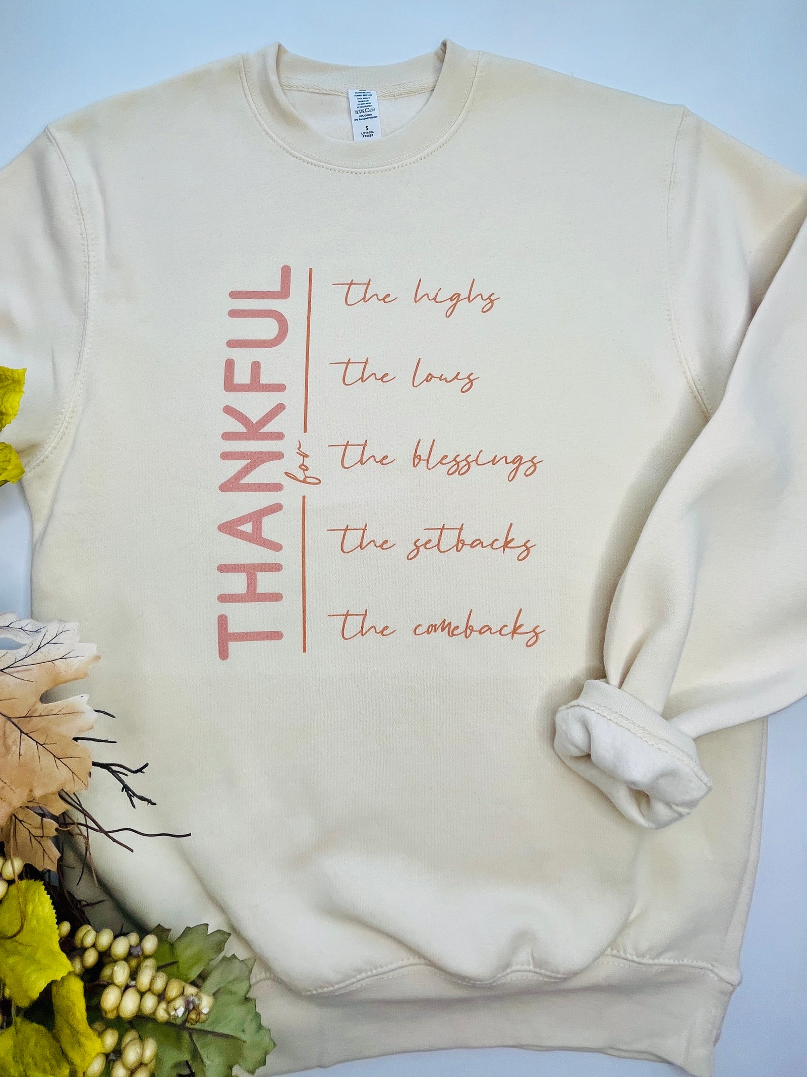 Thankful Graphic Crewneck