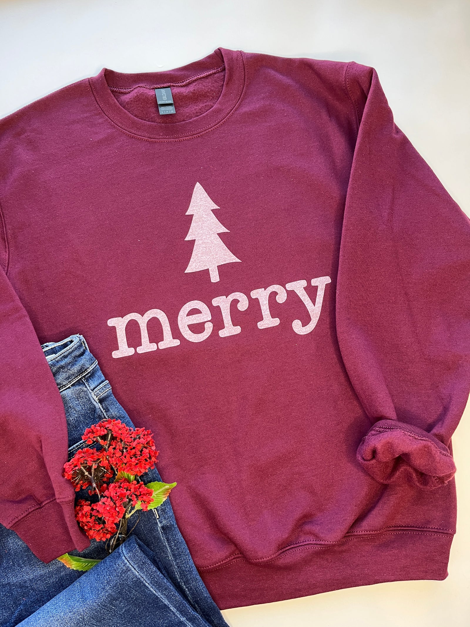 Merry Typewriter Sweatshirt