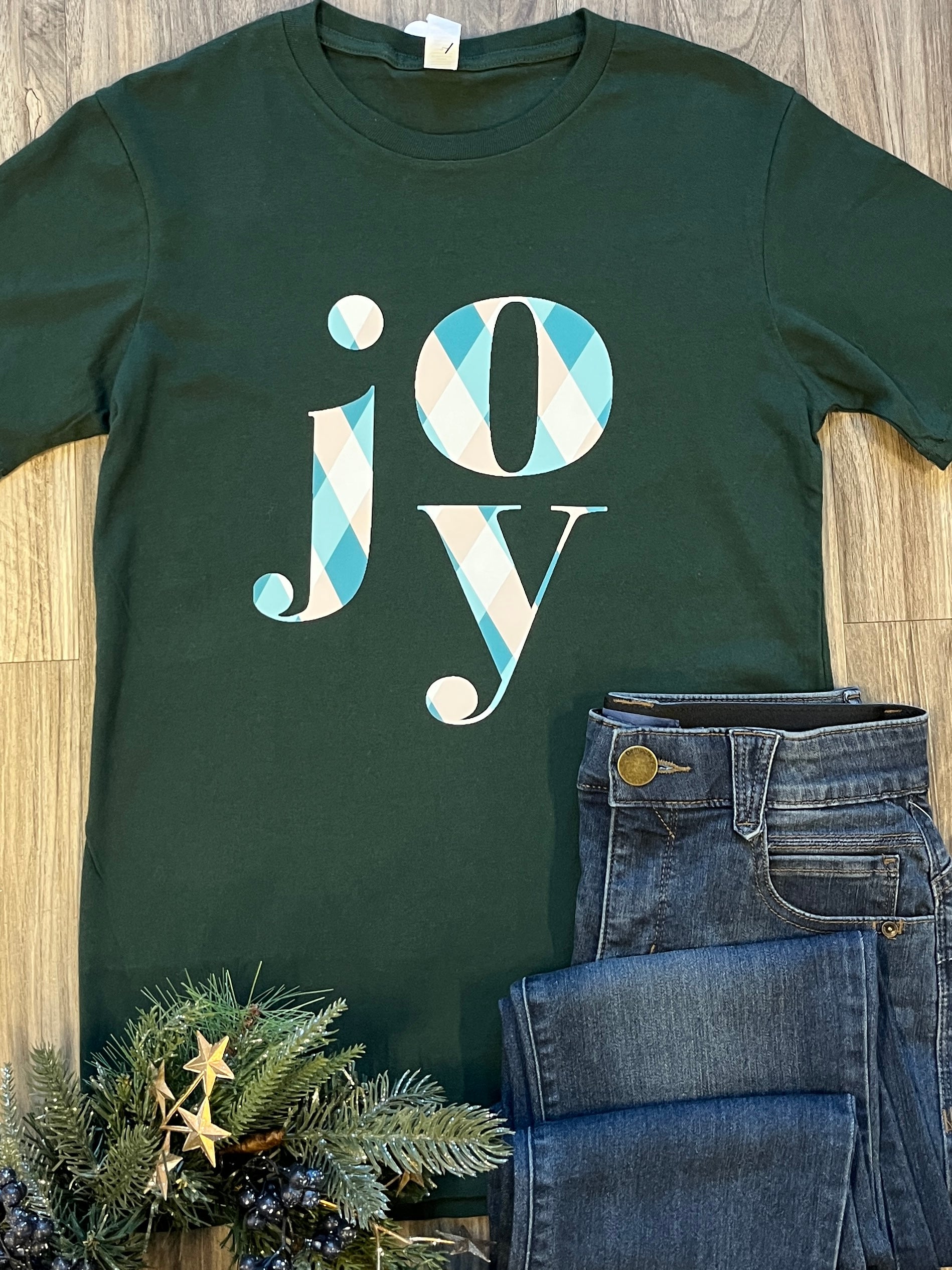 Green Joy Graphic Tee