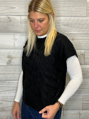 Artis Black Sleeveless Top