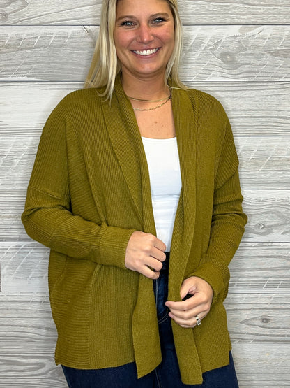 Nikki Olive Cardigan