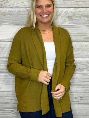 Nikki Olive Cardigan