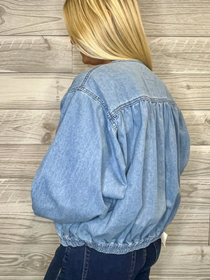 Mickey Denim Blouson jacket