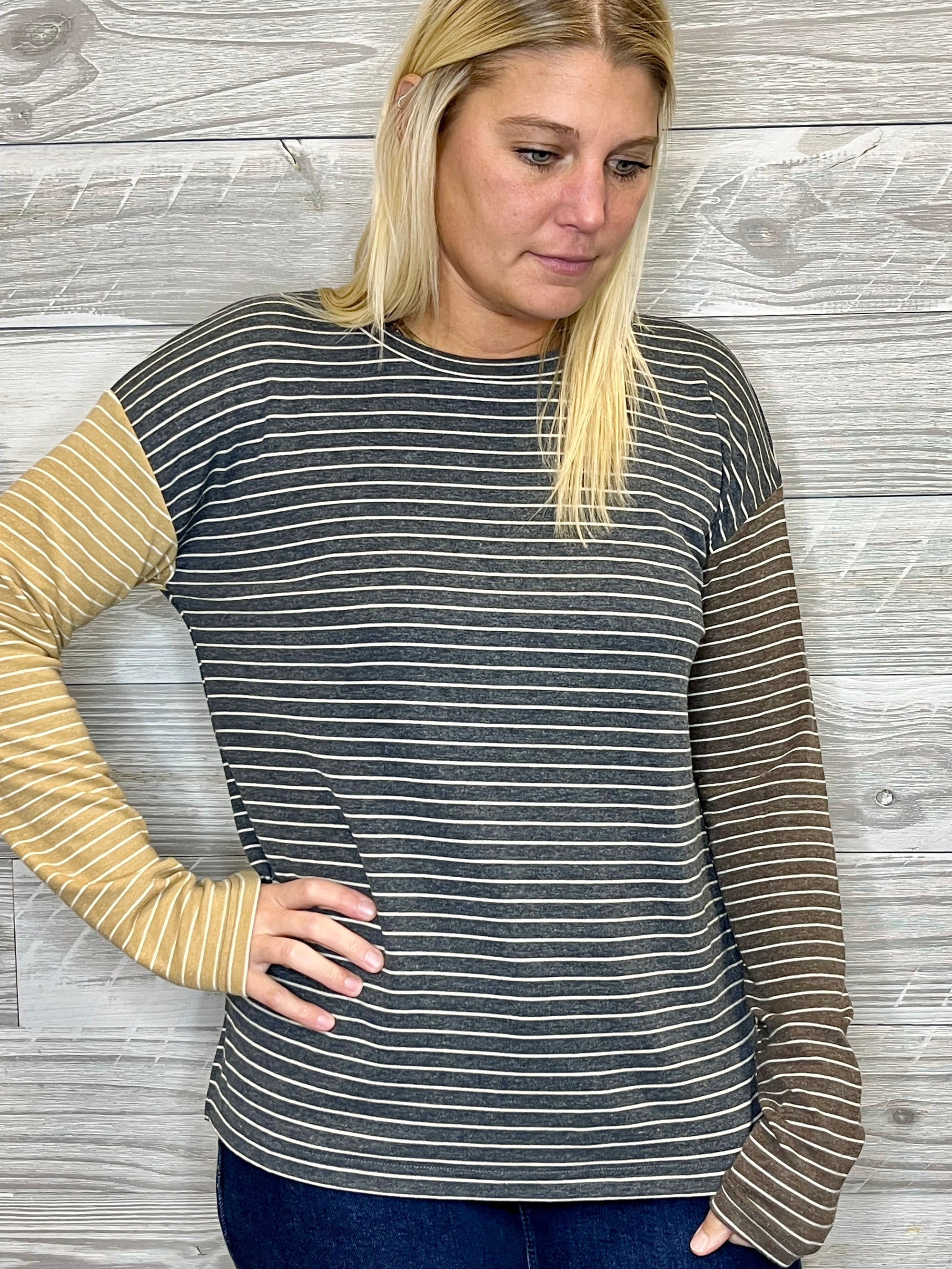 Tasha Stripe Shirt