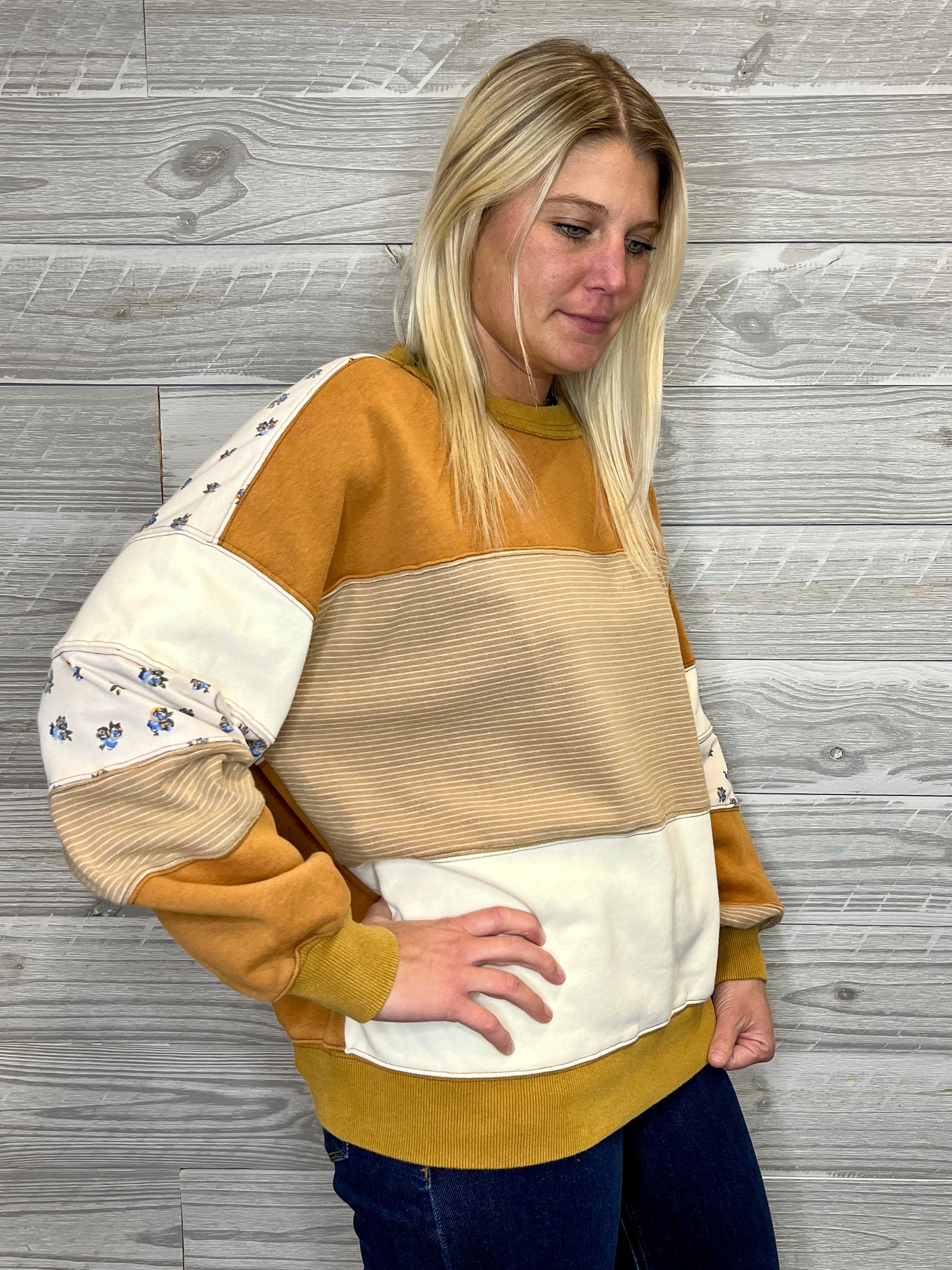 Hannah Colorblock Top