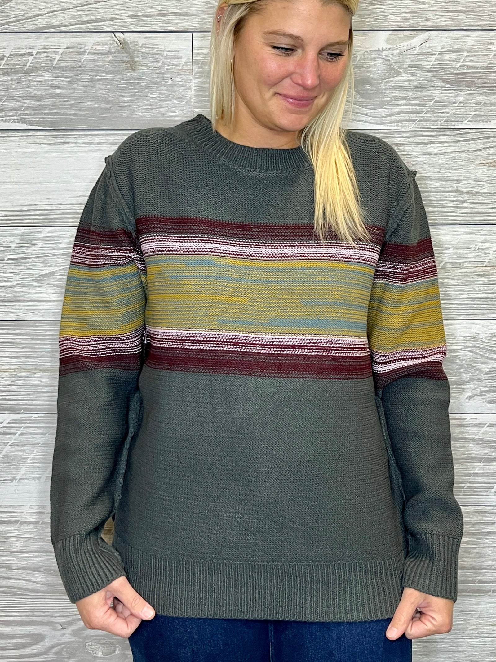 Nelda Stripe Sweater