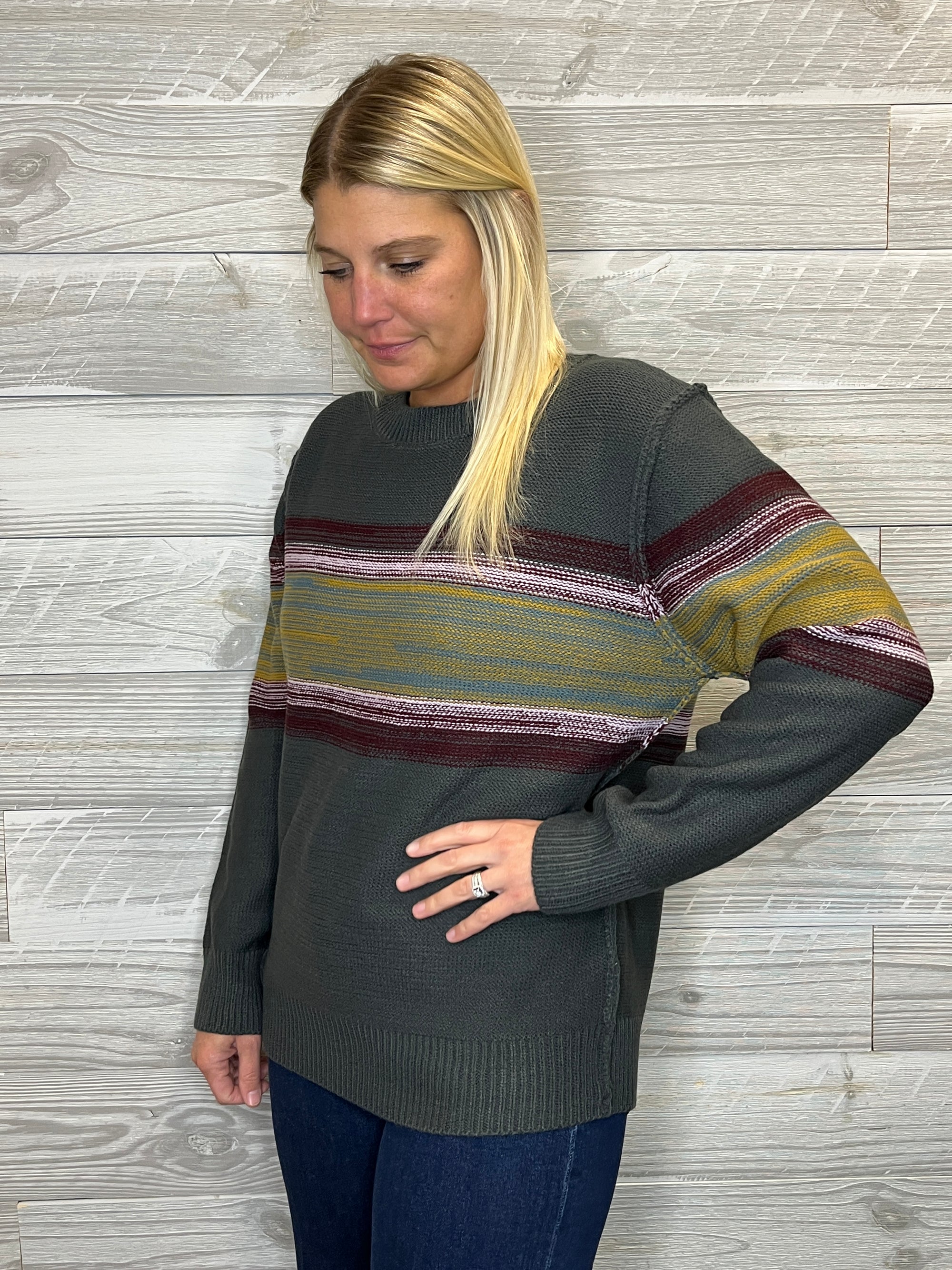 Nelda Stripe Sweater