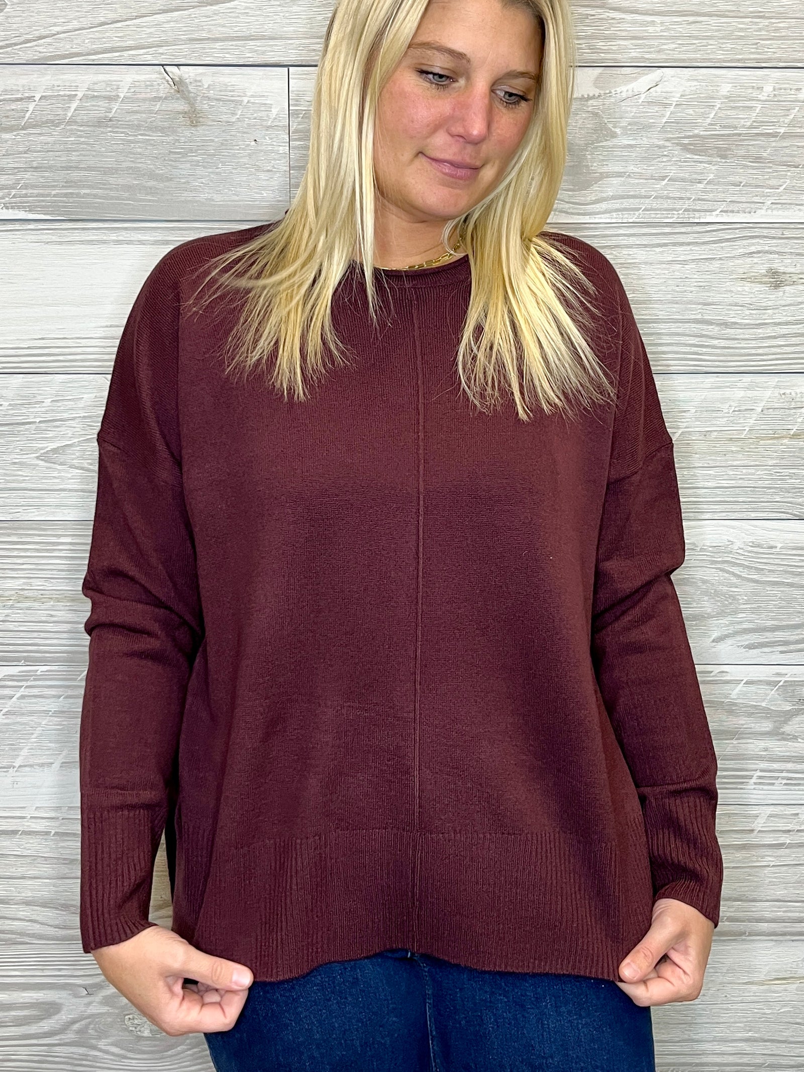 Kendra Solid Sweater
