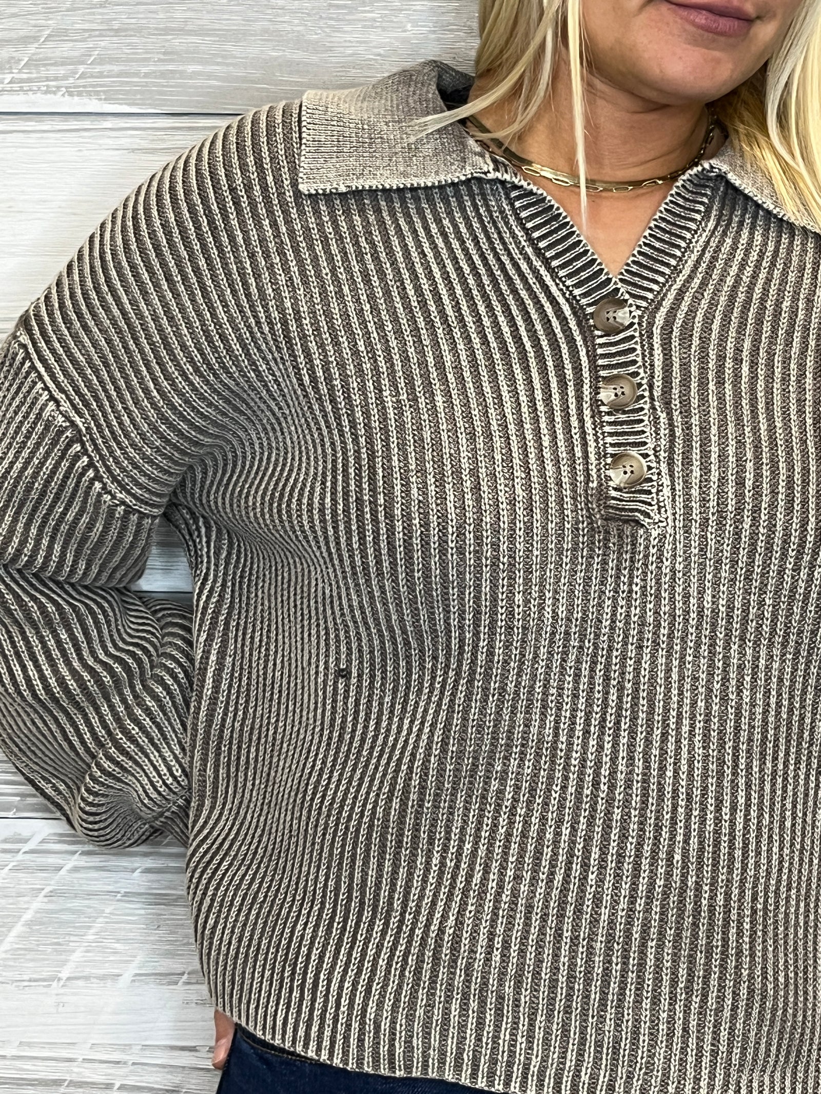 Sadie Collared Sweater