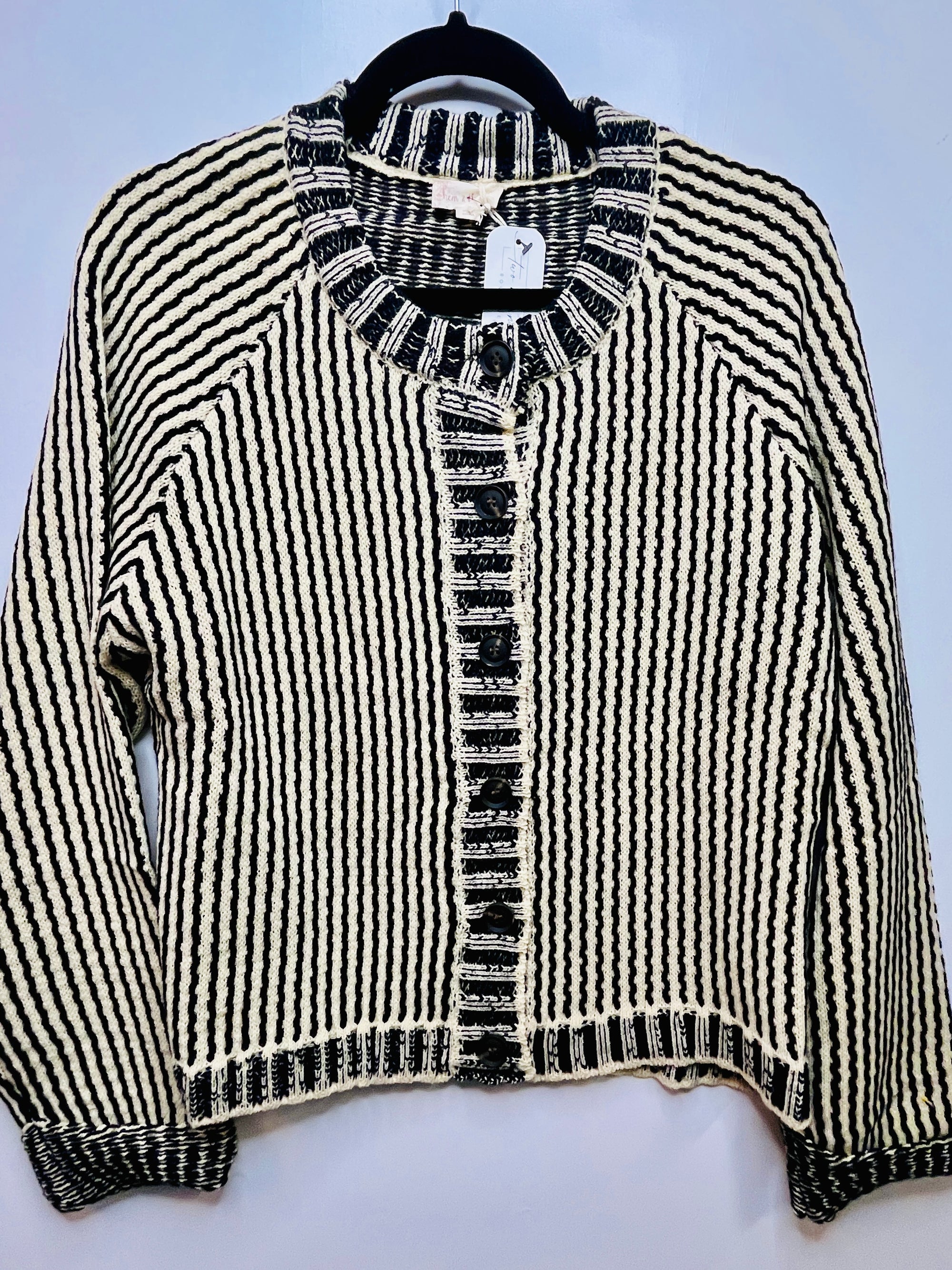 Greta Stripe Cardigan