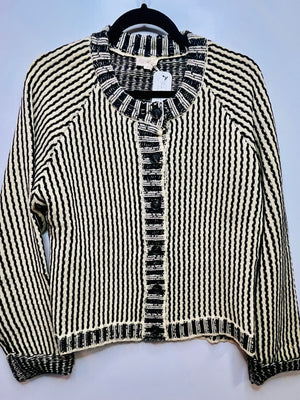 Greta Stripe Cardigan