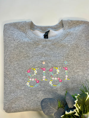 Grandma Floral Sweatshirt