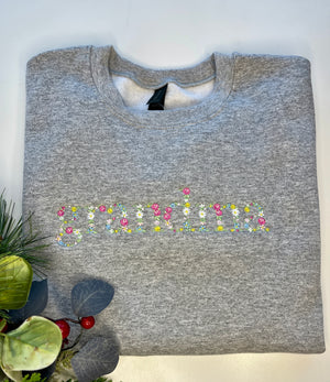 Grandma Floral Sweatshirt