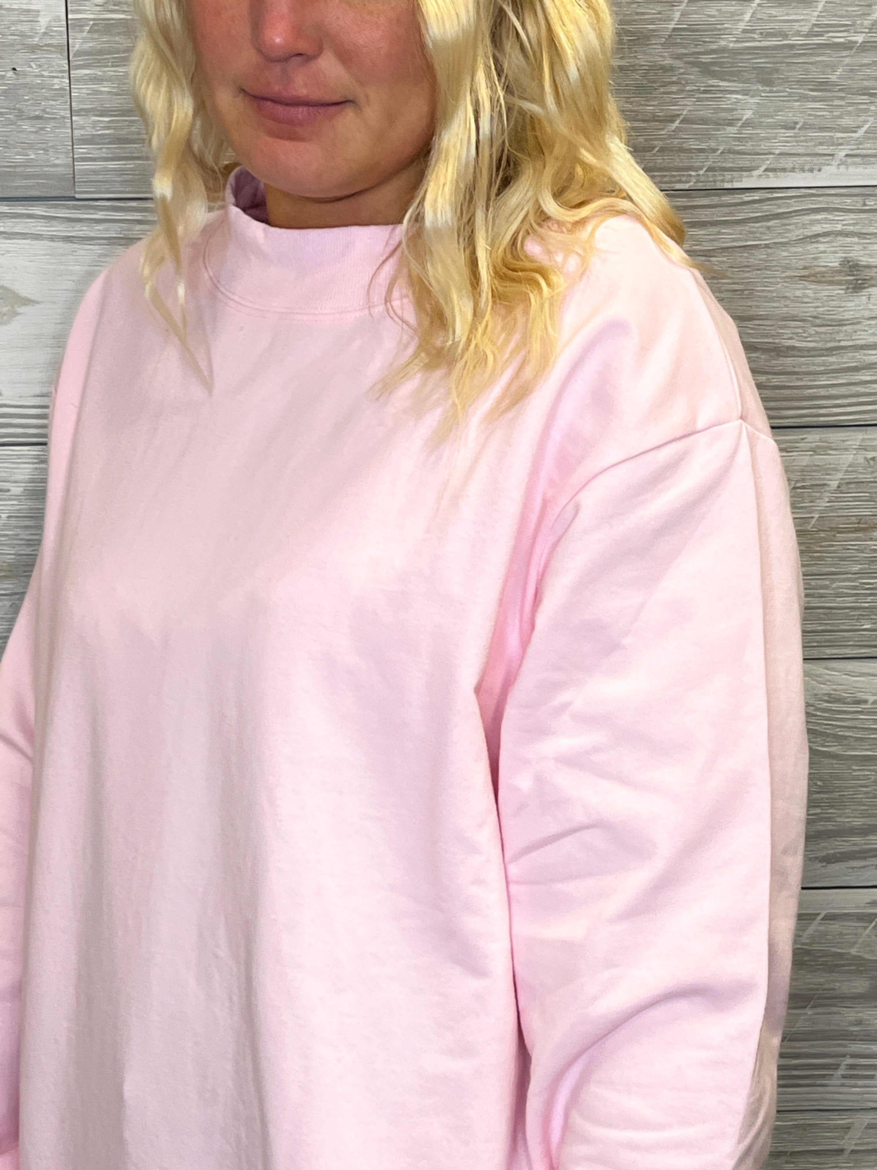 Megan Mock Neck Top