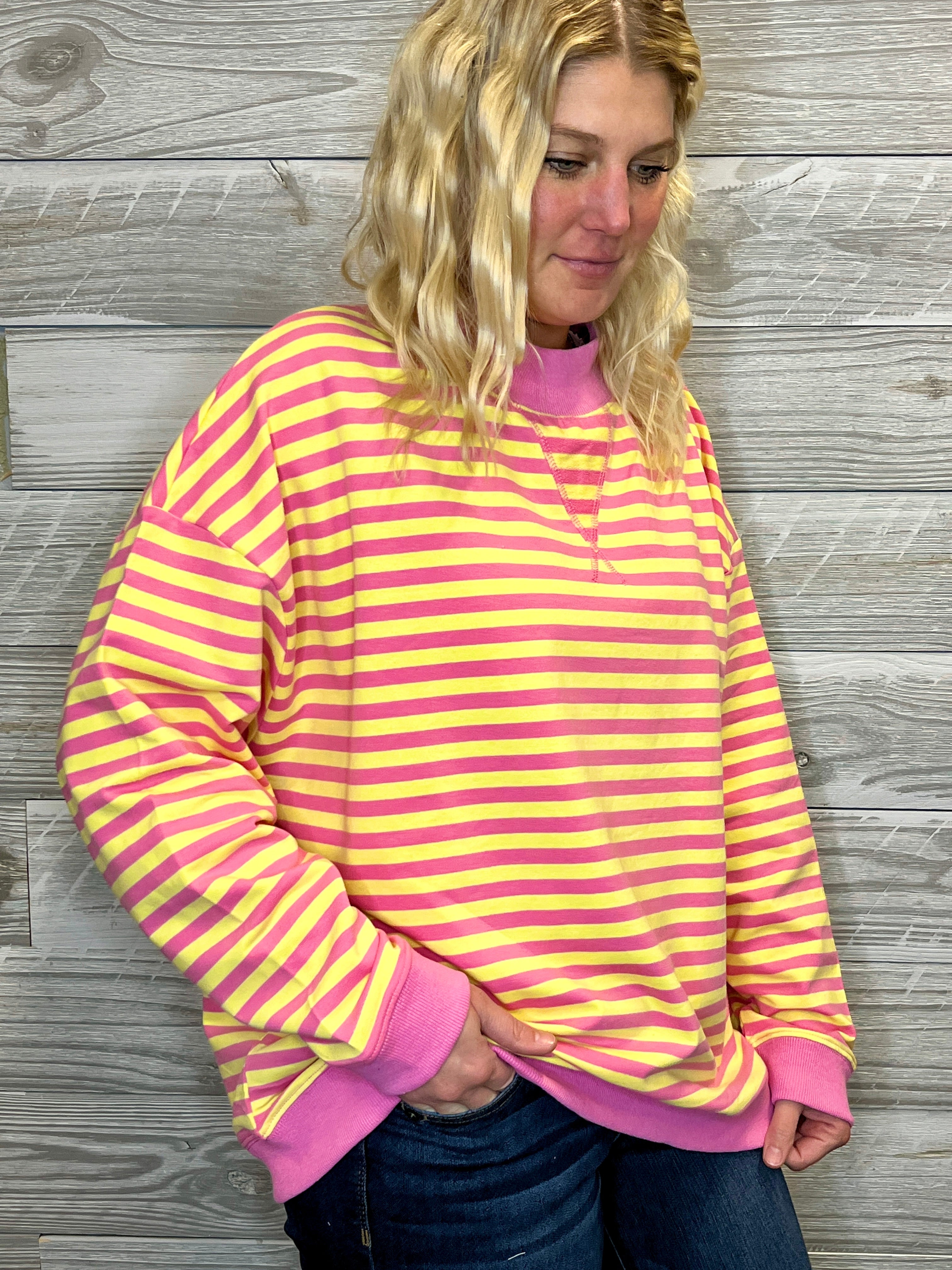 Megan Mock Neck Top