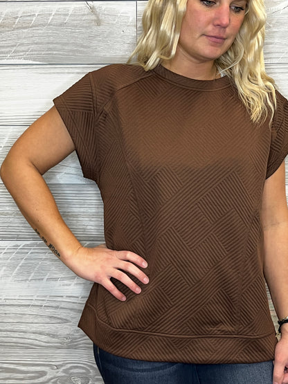 Rena Textured Top