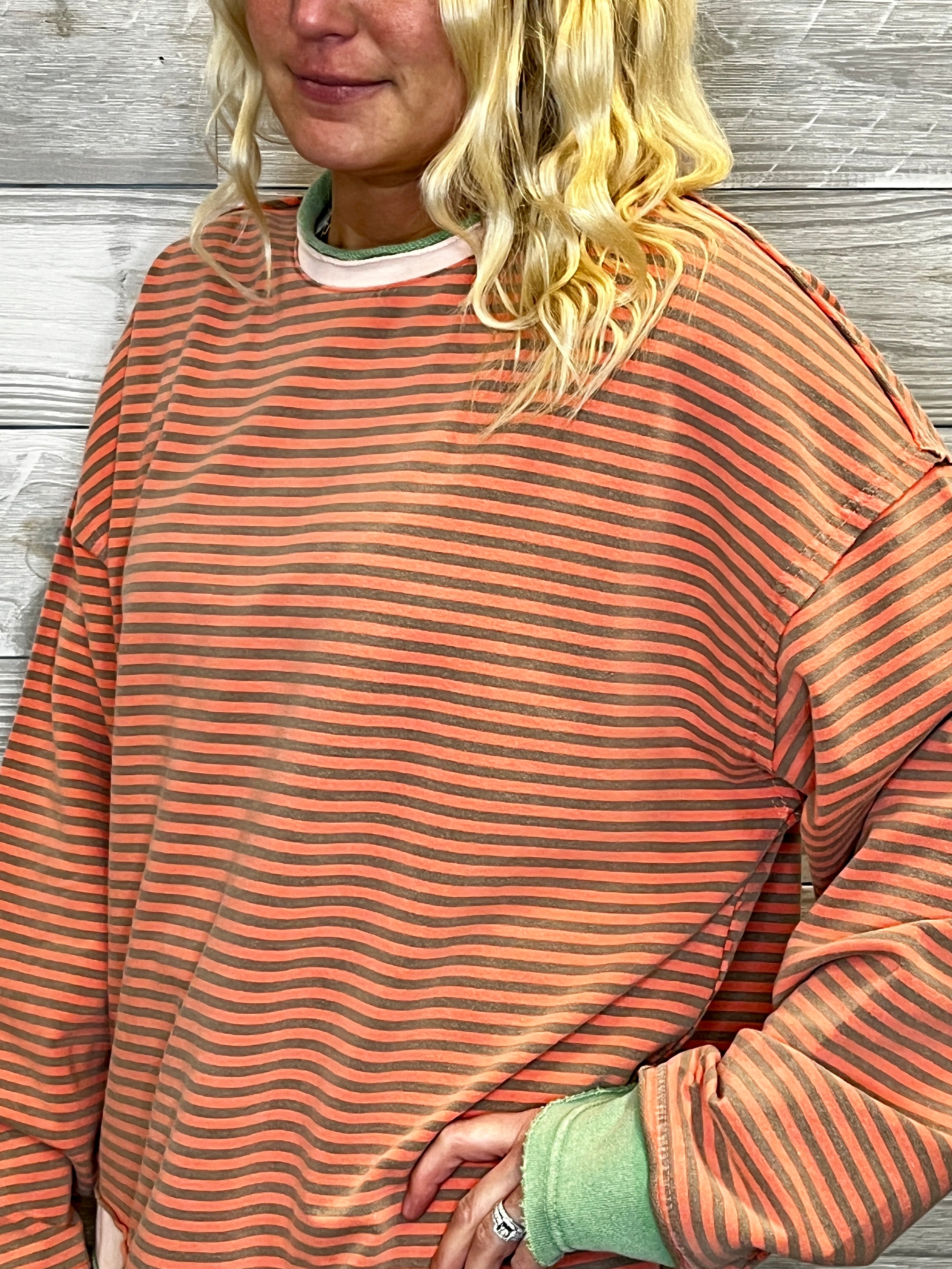 Natalie Stripe Top