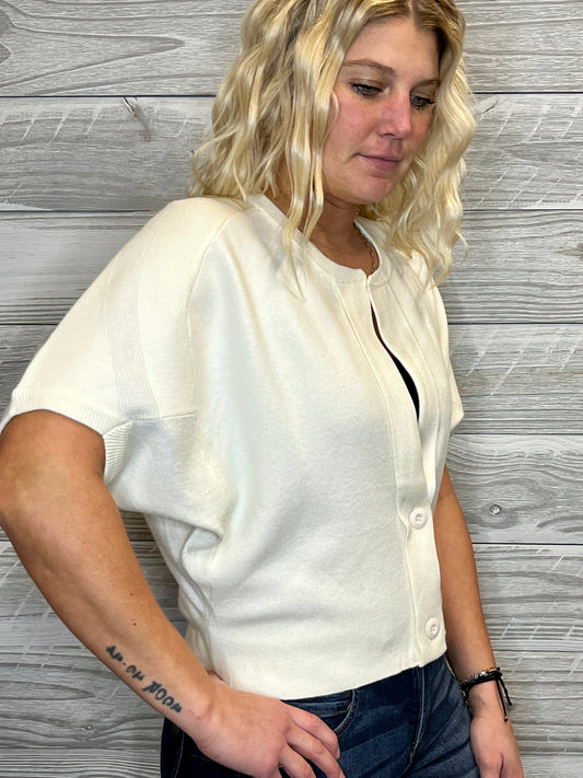 LeAnn Ivory Cardigan