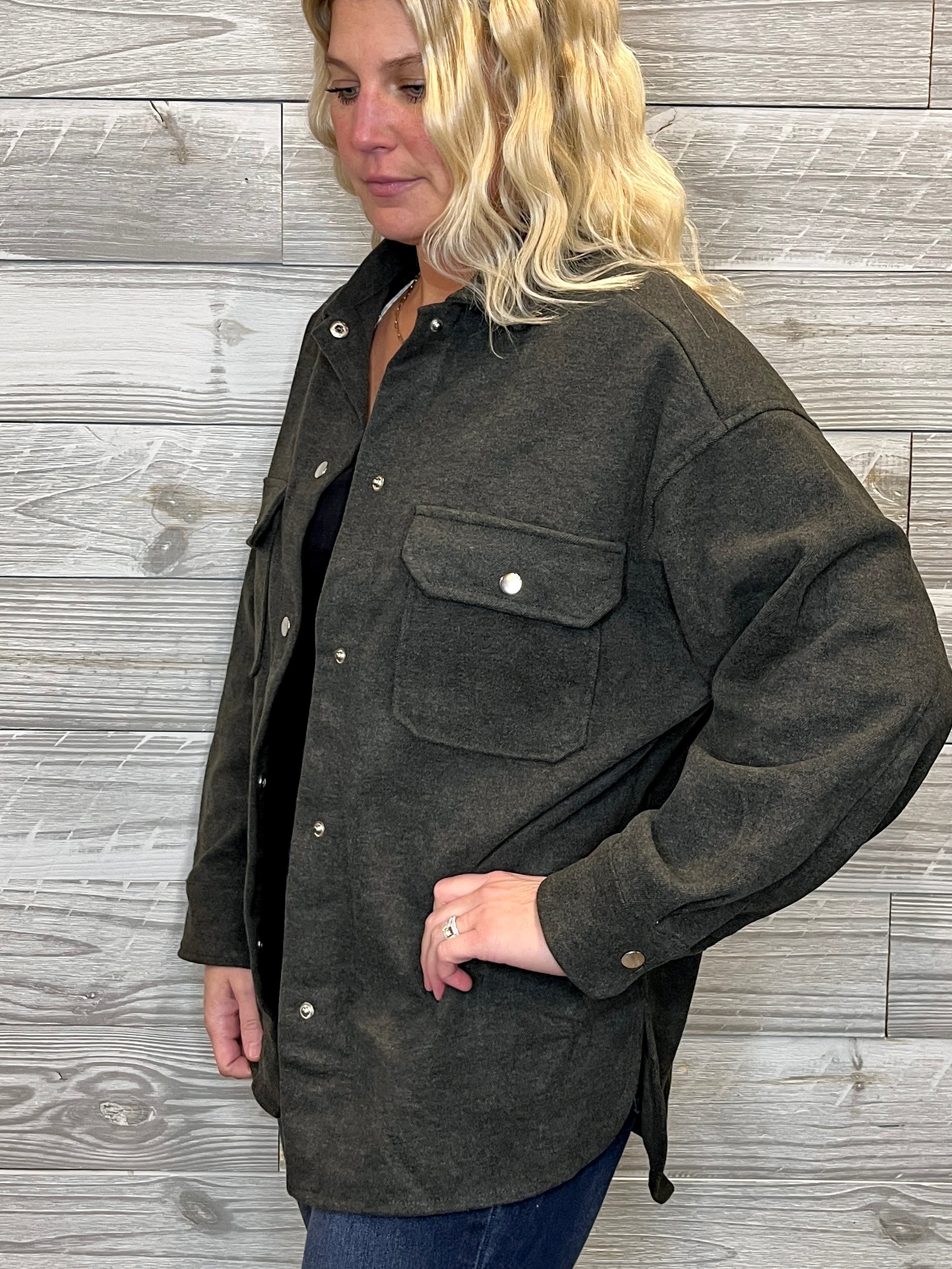 Sadie Grey Shacket